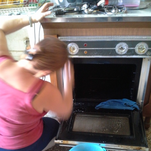 pulizia del forno